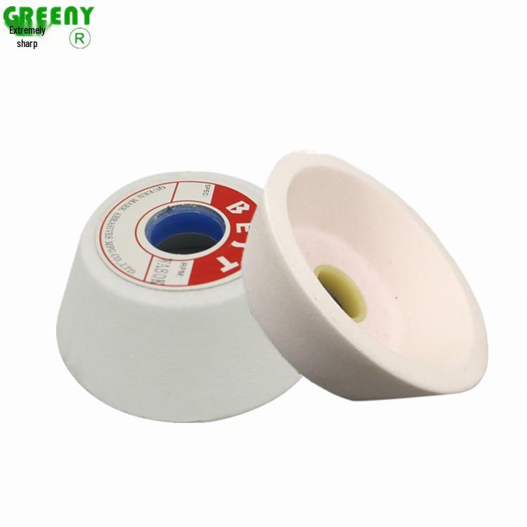 White Corundum Bowl-Shaped Grinding Wheel WA150*50*32 for Knife Sharpening Machine