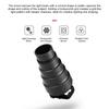 Conical Snoot Kit Aluminium Alloy Snoot with Honeycomb Grid and Color Gel Filters Fit for Godox Nikon Flash