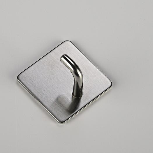 Kitchen Robe Bathroom Self-adhesive Towel Hooks Wall Hangers Hooks Anti-Skid Heavy-duty Waterproof Stainless Steel Hanging Hook