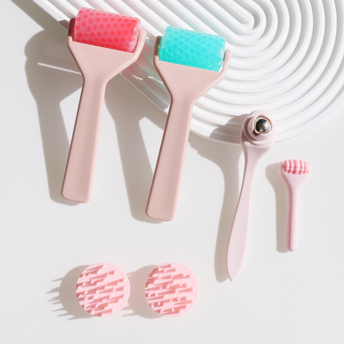 

Трансграничный новый набор для массажа лица и глаз: Ледяной ролик и массажер для глаз для макияжа с веснушками