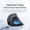 UGREEN Rechargeable 2.4G Wireless + Bluetooth Dual Mode Vertical Mouse