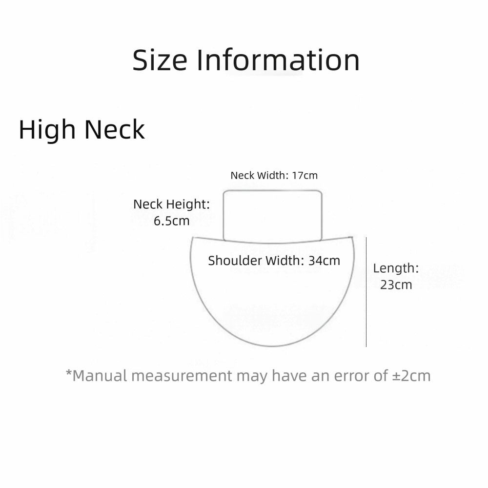 Detachable DIY Shirts Collar Patch Bottom Decoration Collar High Inner Collar  Spring Autumn Winter