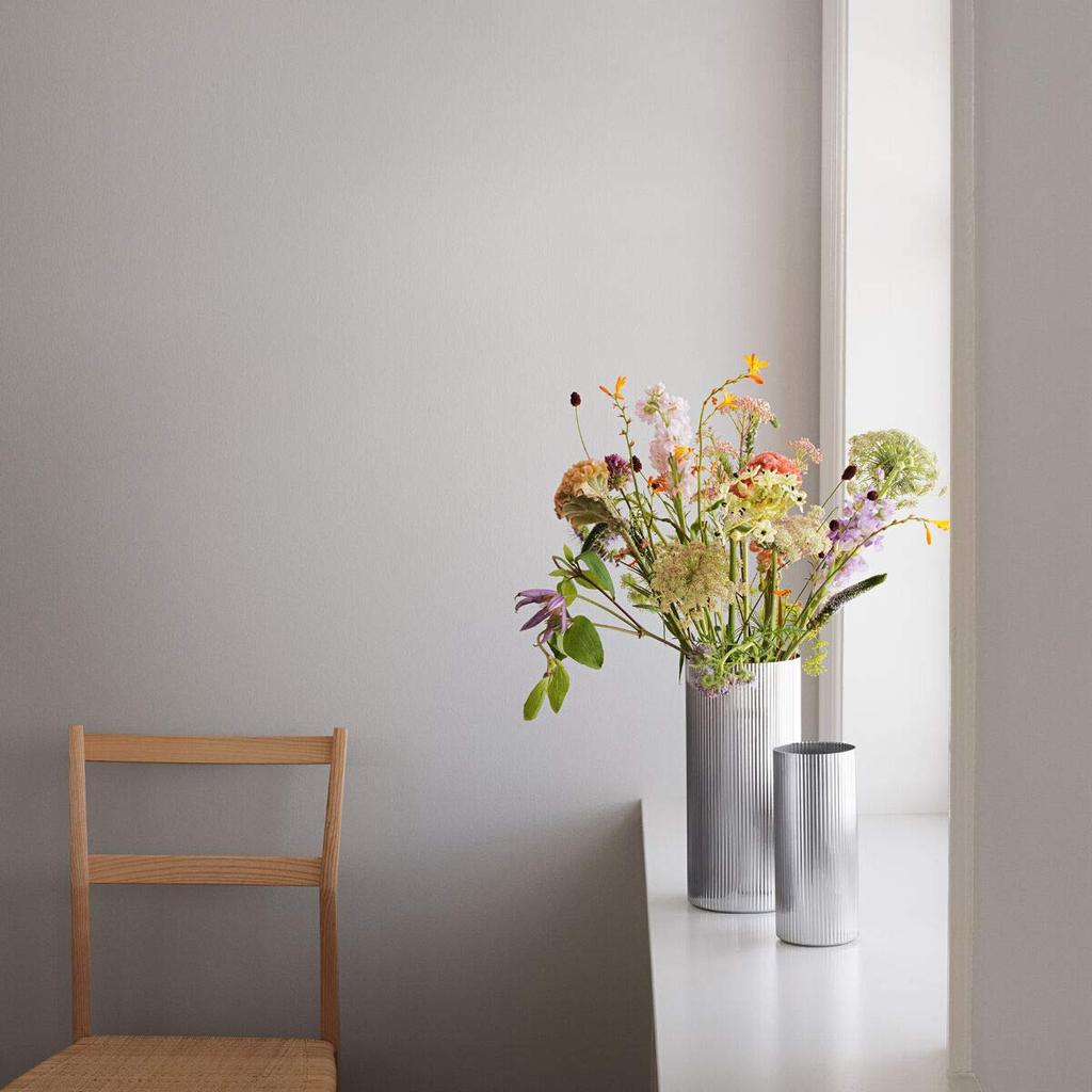 "Georg Jensen" Vase, Flower Vase, BERNADOTTE, Silver, Diameter approx. 12cm x Height approx. 26cm, 10014922