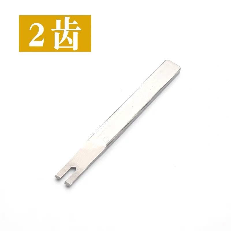 1/2/4/6 Teeth Stainless Steel Leather Stitching Punching and Chop 3mm Teeth Width Suitable for Belt Wallet DIY Leather Making
