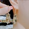 Geometric Block Earrings Have A Simple and Versatile Temperament, with A Sense of Luxury and Fashion. The Earrings Are Exquisite for Women