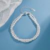Fine 925 Silver Lucky Bead Bracelets For Woman Luxury Multi-layer Charm Bracelet Elegant Party Jewelry Gifts