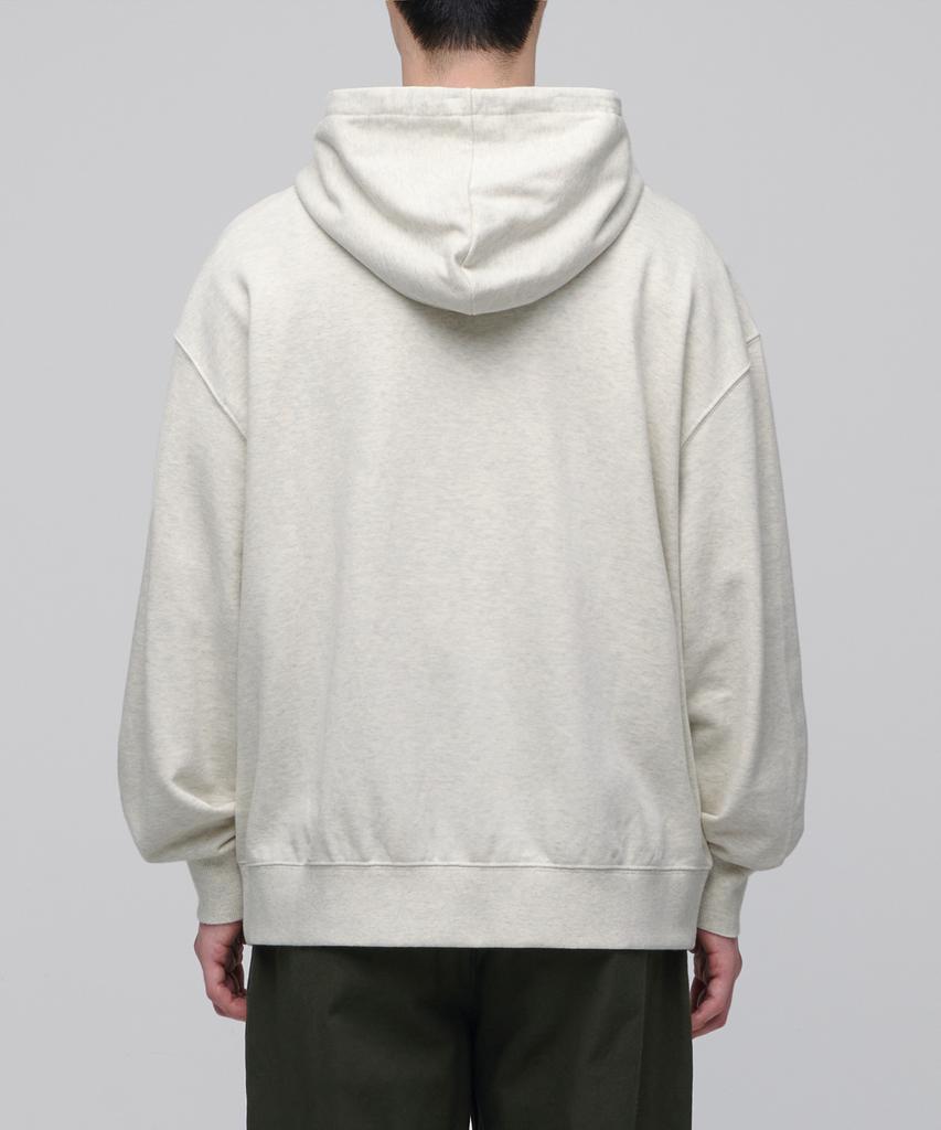 Musinsa Standard Extra Oversized Hooded Sweat Zip-Up [Oatmeal]