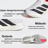 adidas Adizero Adios Pro 4 White Black Women Sneakers Cloud-White Core-Black Silver-Metallic JR1163
