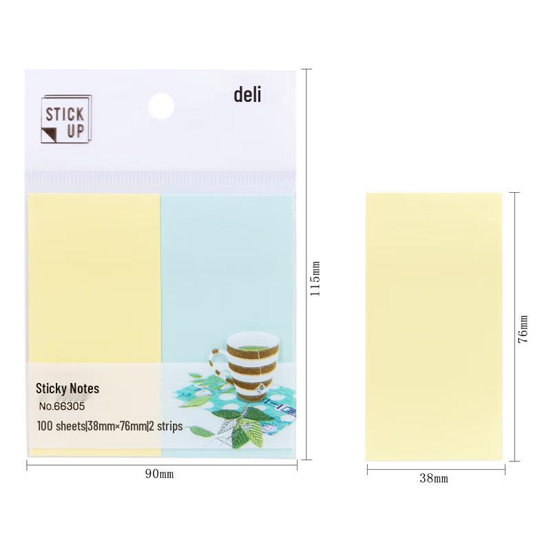 Deli Sticky Notes 66305