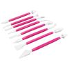 8Pcs Cake Fondant Tool Set Double Ended Cake Decorating Tools Kit Fondant Modeling Tools  Baking