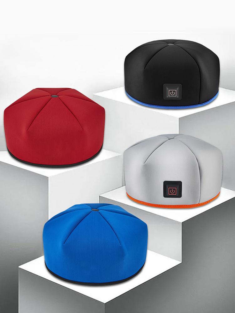 Red Light Hair Growth Cap Hair Growth Helmet Rechargeable Hair Growth Hat Hair Regrowth Beanie for Hair Loss Treatments