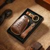 Retro Key Cover Is Suitable for 23 Jiangxi Isuzu D-MAX New Dmax Car All-inclusive Pickup Leather Case