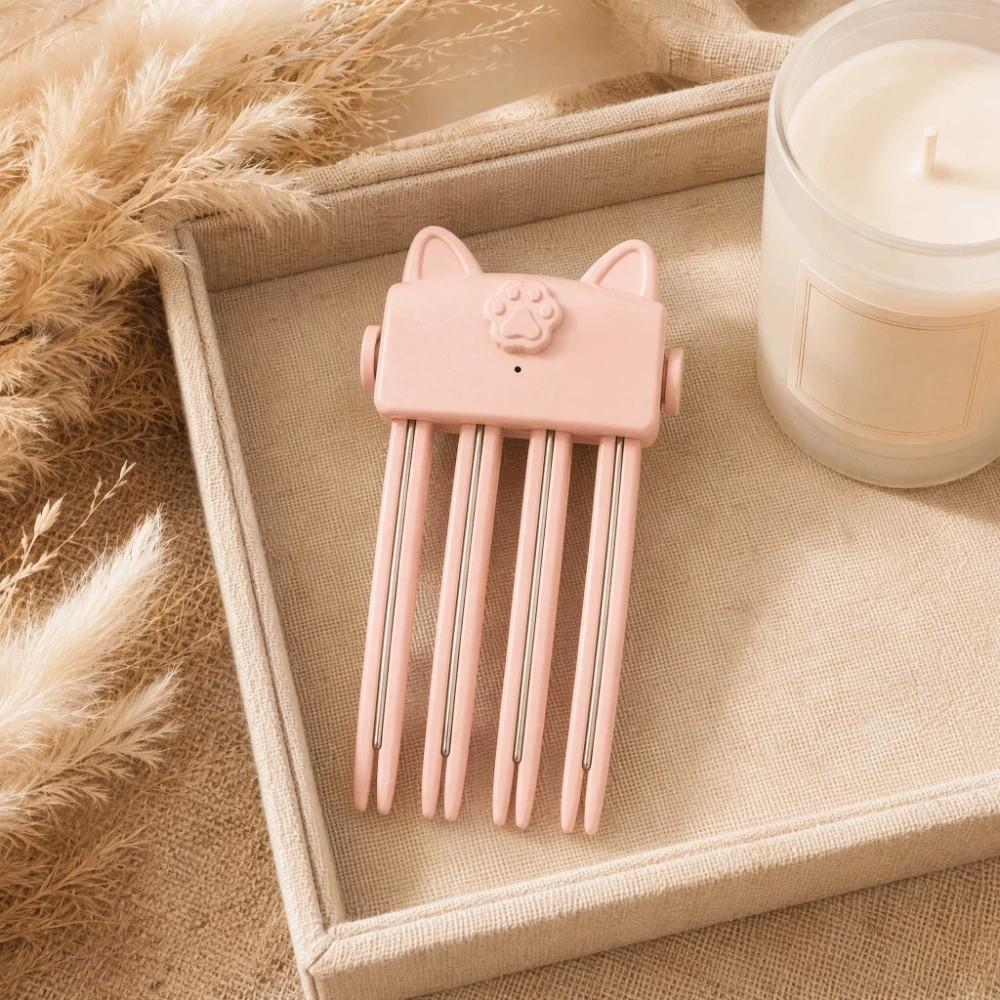 Herramientas DIY Calentamiento Eléctrico Pinza Fija Forma Raíz del Cabello Pinza para Estilizar Cabello Esponjoso Cuidado Diario del Cabello