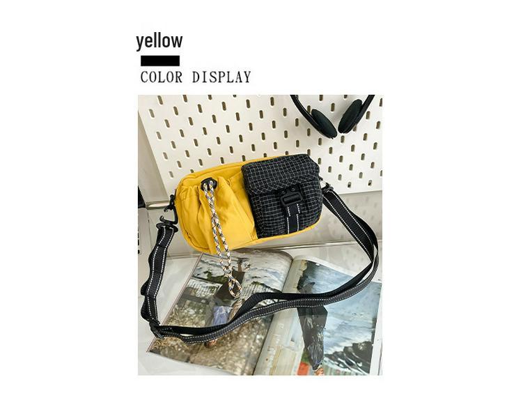 Tide Functional Outdoor Sports Crossbody Bag - Street Trend Workwear Style, Versatile Commuter Shoulder Bag