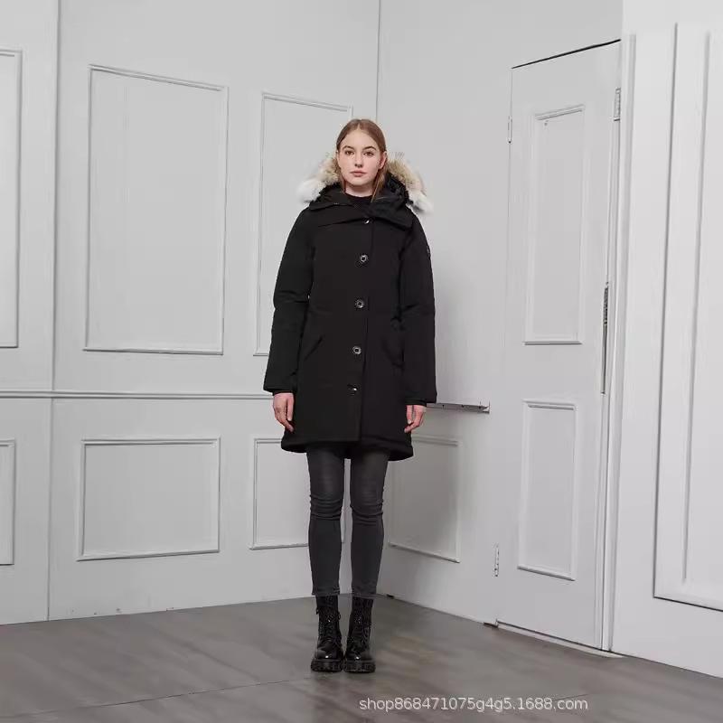 New Goose Down Jacket Canada Rossclair Women's Dovetail Jacket Parker Coat