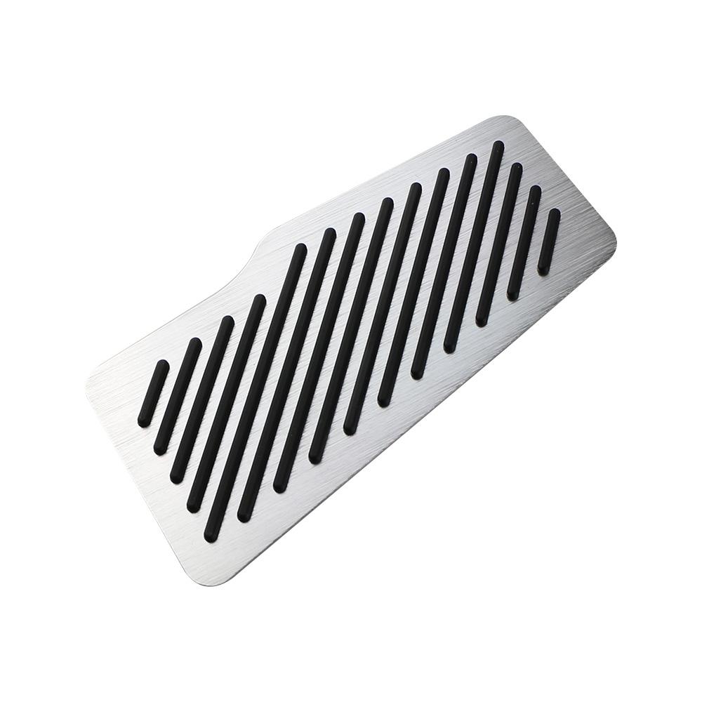 For Toyota Camry XV70 2018 2019 2020 2021 2022 Car Footrest Pedal Aluminum Alloy Non Slip Pad Dead Pedals Cover Accessories