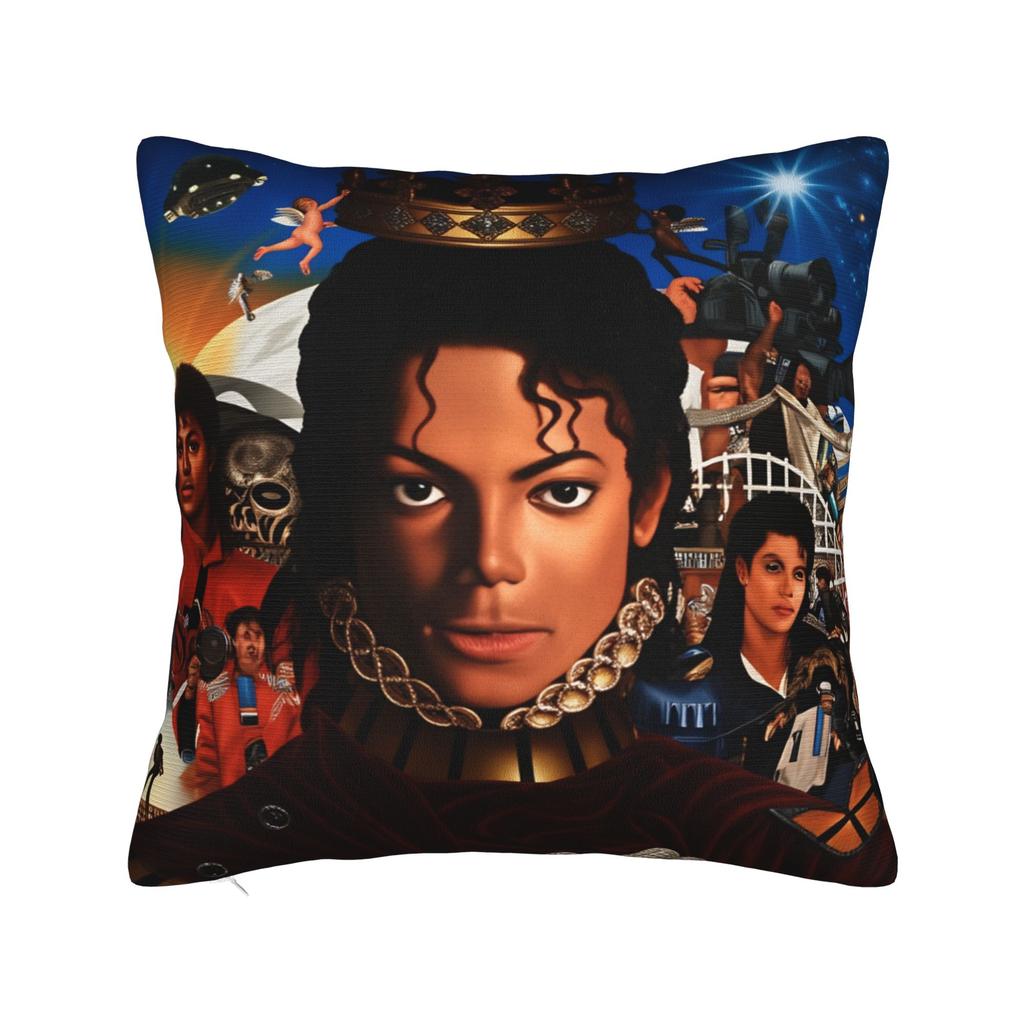 Singer M-Michaels Fanart Pillow Cover Soft Cushion Cover Kawaii Pillow Case For Living Room Bed Chair