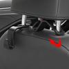 2pcs Car Seat Hook Rear Hanging Bag Holder Storage Bag Wallet Storage Hooks