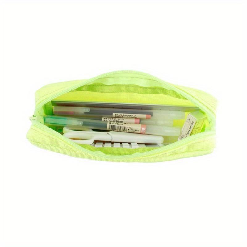 Pennal Svart Skrivesaker Trousse Blyantveske Utstyr Ensfarvet Pennal