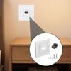 2026 Wall Plate HDMI= Wall Socket Panel Single Port Faceplate Decorative Outlet Cover With Gold-Plated Connector For 4K HDTV=
