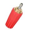 5000psi 350kg Ultra-high Pressure Cleaning 360° Rotating Lotus Nozzle with Multiple Aperture Brass Rotory Turbo Nozzle