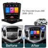 Android Auto For Chevrolet Cruze J300 2008 - 2012 Car Radio Head Unit Multimedia Video Player GPS Navigation 5G WIFI No 2din DVD