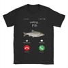 Shrim ringer Fih ringer Meddelande Avböj Acceptera T-shirt För Unisex Unisex Present T-shirts Kläder