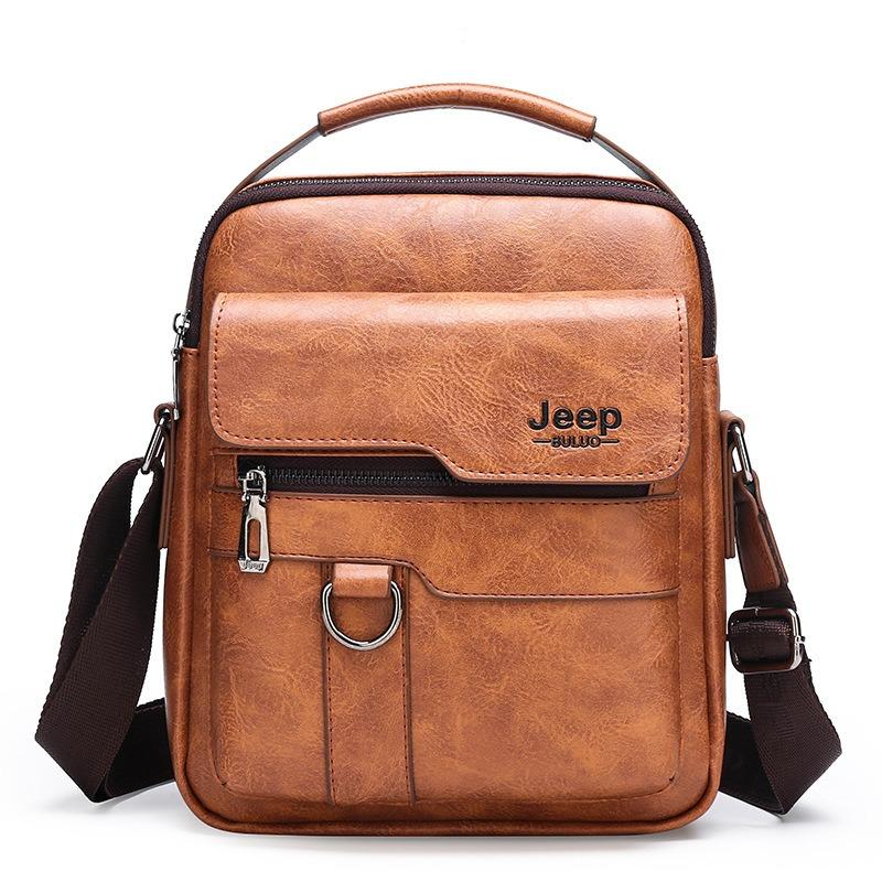 Shoulder Bag Men's Bag Retro Men's Bag Official Messenger Bag Large Capacity New Casual Bag Trendy Handbag