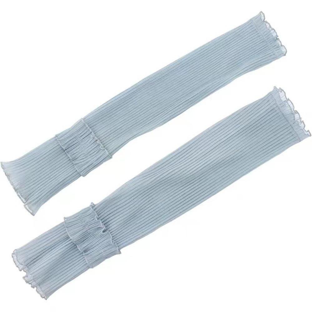 Anti-UV Long Arm Glove Highly Elastic Sunscreen Arm Sleeves New Lace Ice Sleeves  Cycling Driving