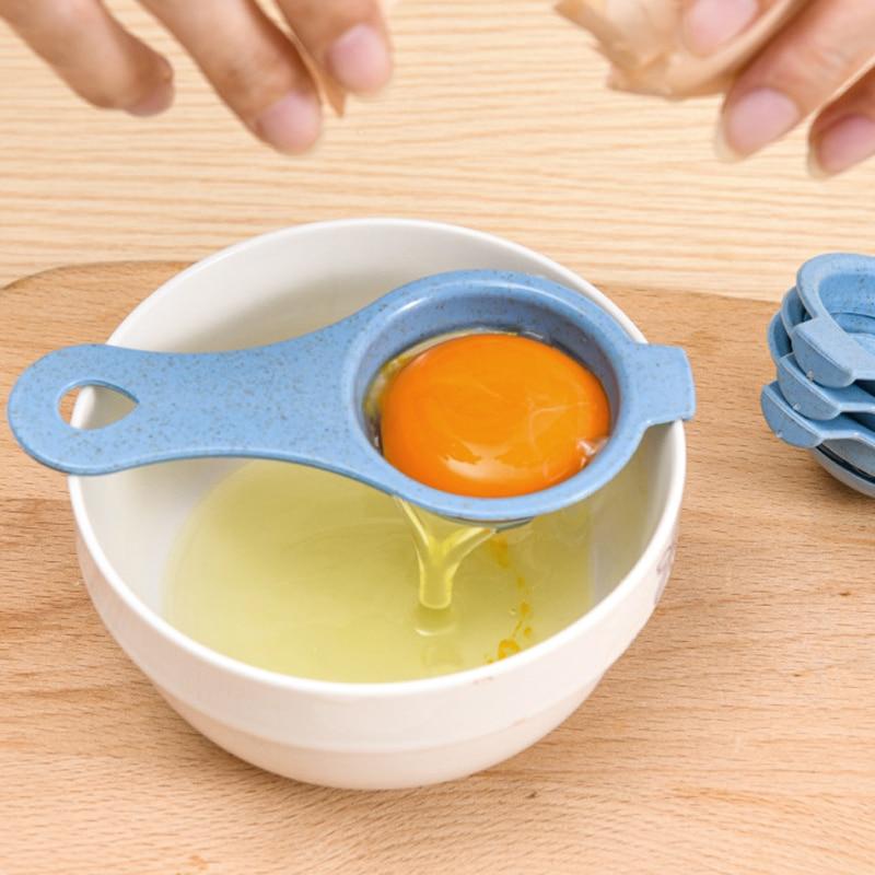 Séparateur de blanc d'œuf, filtre à liquide multifonctionnel pour œufs, séparateurs de blancs d'œufs simples et pratiques, accessoires de cuisson, outil de cuisine