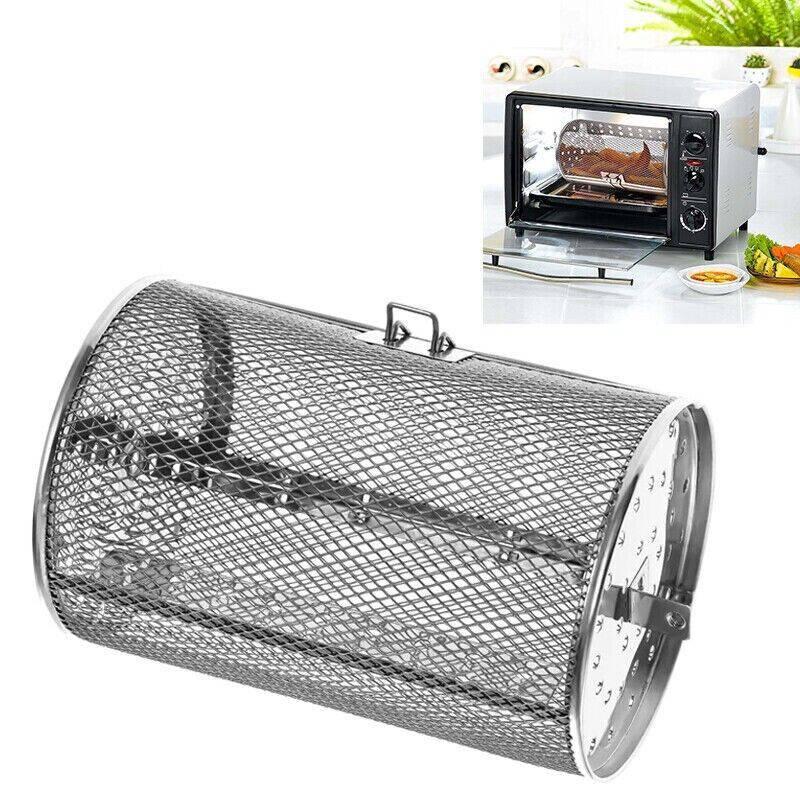 Frityrkoker Air Rotisserie Ovn Kurv Kjøkken Universell Grill Stekeovn Avtakbar