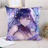 Genshin Impact Decorative Cushions for Sofa Cushion Covers Luxury Pillow Cover  Car Decoration Fall Decor Pilow Cases