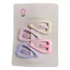 4 Stück Kinder Haarnadel Geometrische Haarspangen Mädchen Gebrochene Haarspangen Ponyclips Kinder Haarschmuck