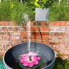Lotus Solar Water Fountain Brushless Pump Floating Garden Fountain Solar Powered Fountain for Outdoor Bird Bath Pond Decoration