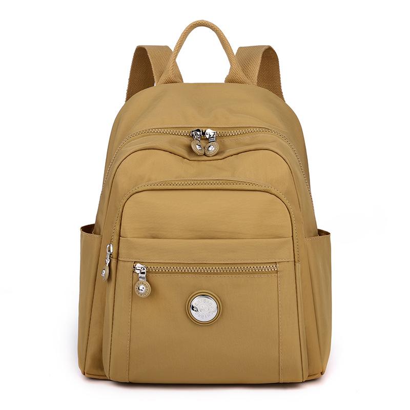 Fashion Backpack Women's New Style Backpack Nylon Cloth High-grade Bag Lightweight Commuting Ladies Backpack Travel Bag