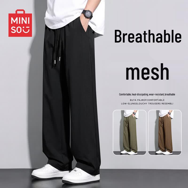 MINISO Men s Summer Lightweight Breathable Techwear Cargo Pants 3XL