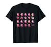 Crayon Shin-chan Crocodile Mountain Line Up T-Shirt