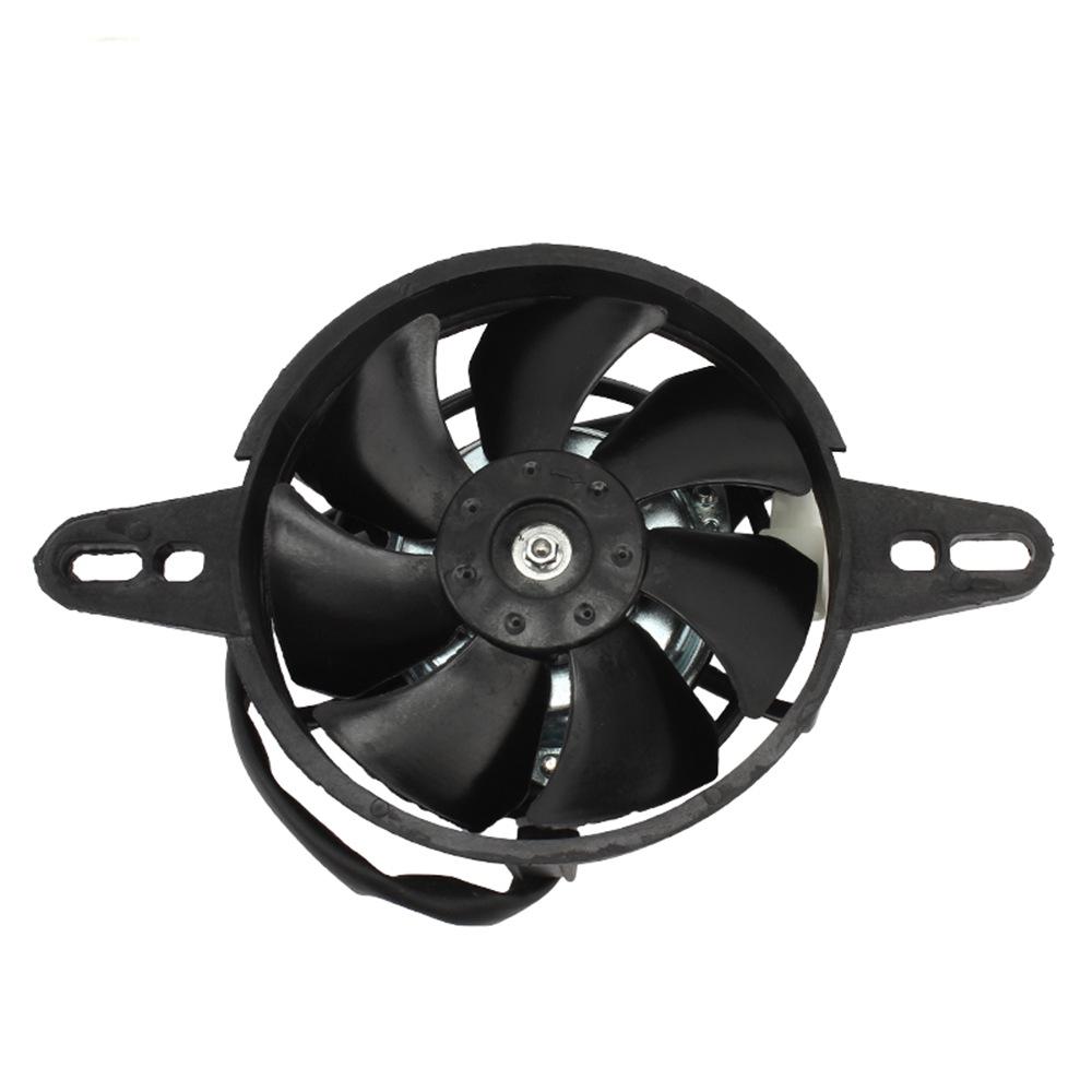 Oil Cooler Kit for ATV/Motorcycle Engines (125cc-250cc) with Fan, Screws, and Accessories