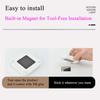 White Color Motion Sensor Light Square Shape Rechargeable Light Magnetic Light  Stairs