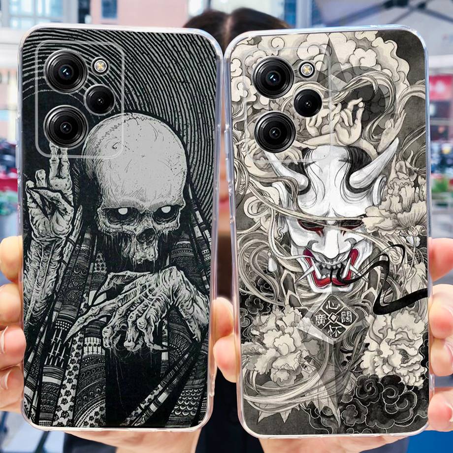 For Xiaomi Poco X5 Pro 5G Case Stylish Soft tpu Slim Silicone Bumper Etui For Xiomi PocoX5 X 5 5G Painting Coque Cartoon Capas