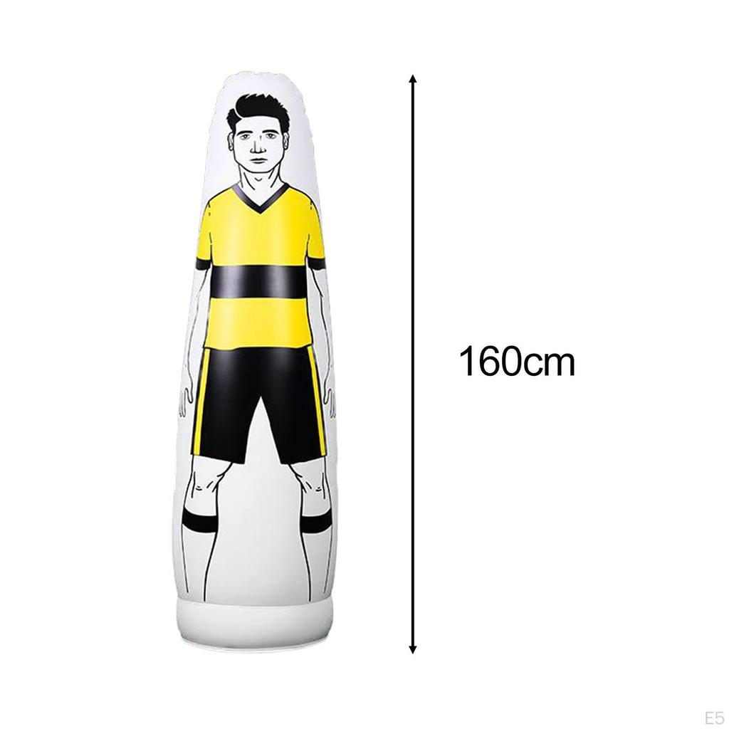 Nafukovací fotbalový tréninkový manekýn Boxovací pytel ,Defender Wall Trainer