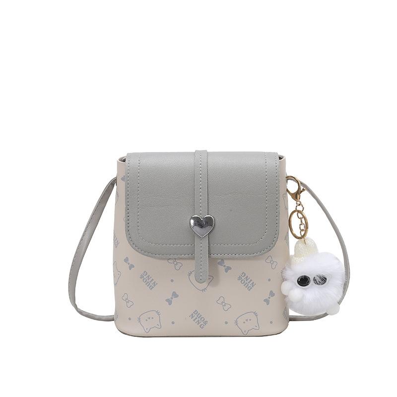 This Year, the Popular Mini Messenger Small Bag 2025 New Lightweight and Cute Printed Shoulder Bag Large-capacity Mobile Phone Bag