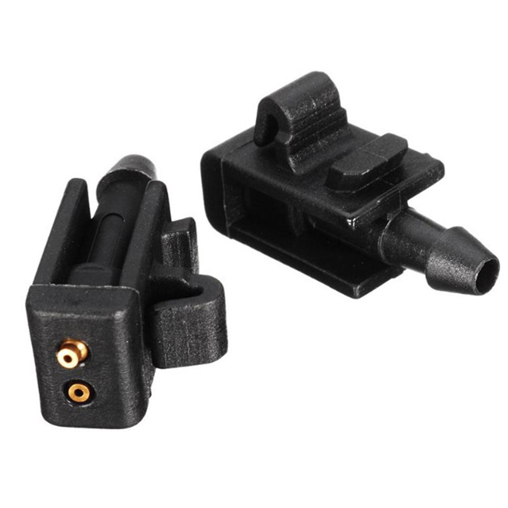 2Pcs Car Front Windshield Washer Spray Nozzle Jet 8200082347 For Megane II Scenic II Auto Wiper Water Sprayer