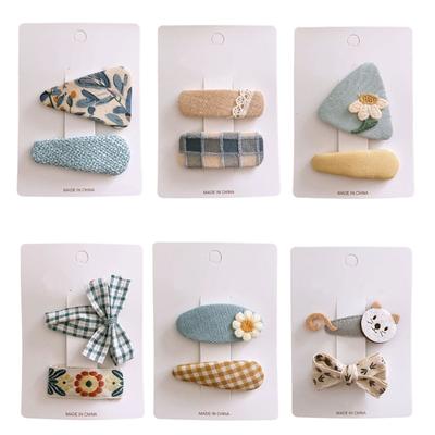 Elegant Hair Clip Artistic Barrette Sweet Fashionable Flat Clip Hairpin Stylish Hair Clip for Bunches