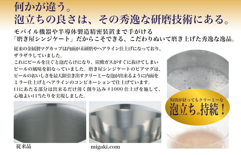 Yoshikawa Stainless Steel Tumbler, Single Beer, Silver, 190ml, Polishing Syndicate, YJ1105