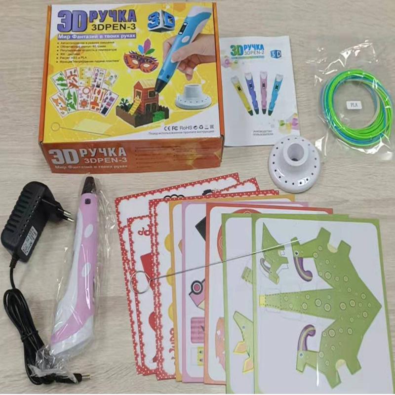 3D Printing Pen for Kids - Stereoscopic Painting & Graffiti DIY Educational Toy