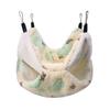 Soft Plush Guinea Pig Hammock Double Layer PET Sleeping Pouch Premium Hanging Warm Bed  Climbing