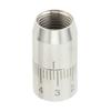 Coffee Machine Steam Nozzle Washable Stepless Steam Head Adjustable Nozzle for E61 Coffee Maker
