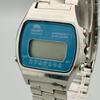 Used ORIENT Orient Digital Blue Dial Retro SEIKO Belt Rare