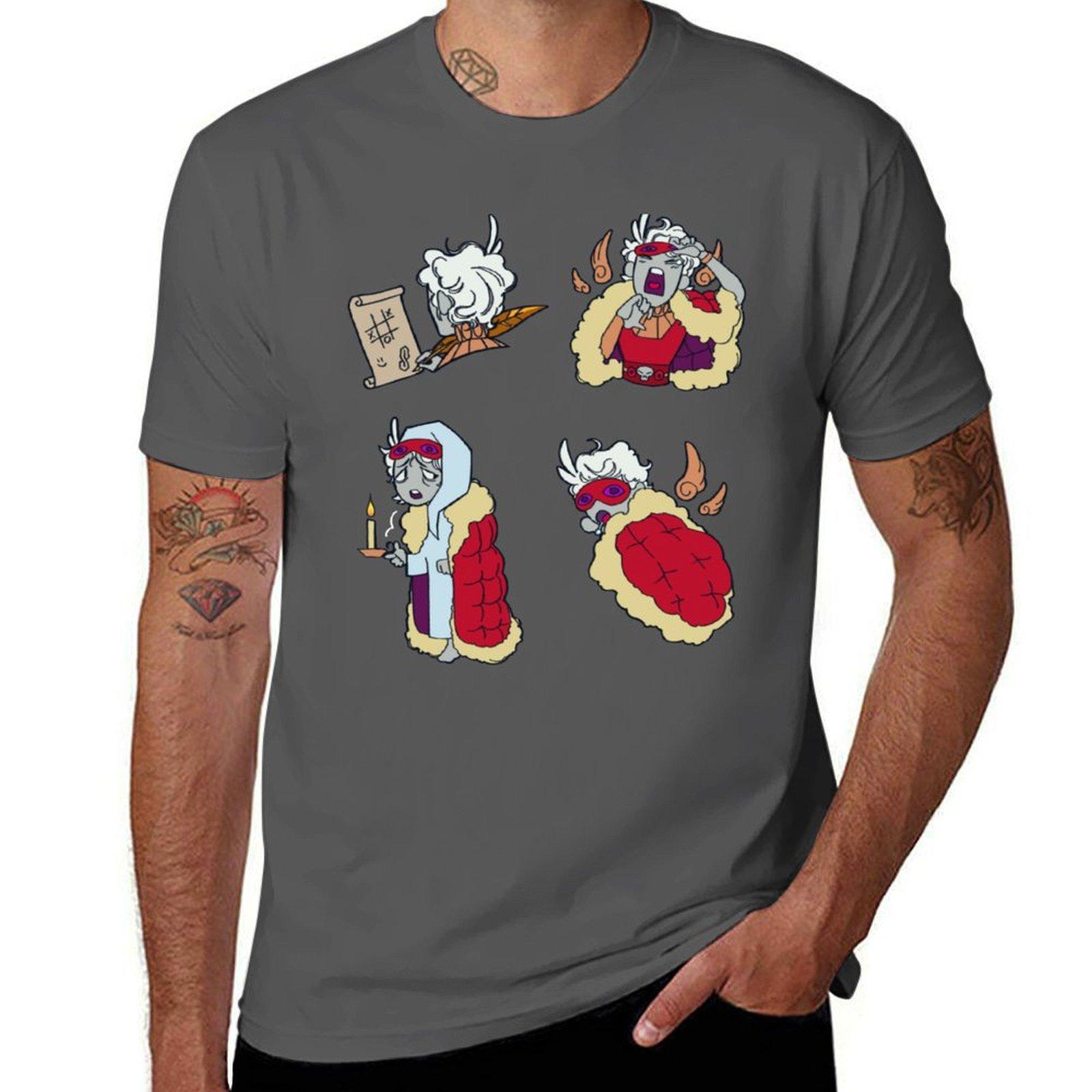 Hypnos T-Shirt funny shirt cotton anime t shirts Funny t-shirt T-shirts man plain black t shirts men 4XL